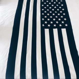 UO Home Black & White Flag Tapestry